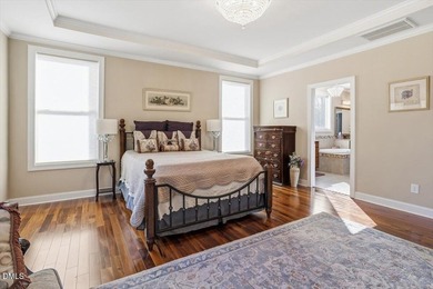 Welcome to an exceptional home in The Legacy at Jordan Lake, one on The Preserve At Jordan Lake Golf Club in North Carolina - for sale on GolfHomes.com, golf home, golf lot