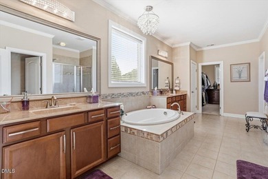 Welcome to an exceptional home in The Legacy at Jordan Lake, one on The Preserve At Jordan Lake Golf Club in North Carolina - for sale on GolfHomes.com, golf home, golf lot