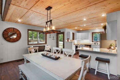 Completed in March 2025, this nearly brand-new chalet features on Innsbrook Resort Golf Course in Missouri - for sale on GolfHomes.com, golf home, golf lot