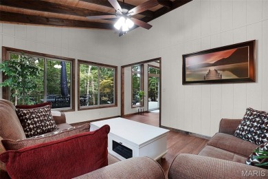 Completed in March 2025, this nearly brand-new chalet features on Innsbrook Resort Golf Course in Missouri - for sale on GolfHomes.com, golf home, golf lot