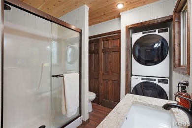 Completed in March 2025, this nearly brand-new chalet features on Innsbrook Resort Golf Course in Missouri - for sale on GolfHomes.com, golf home, golf lot