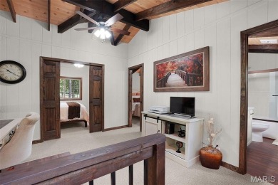 Completed in March 2025, this nearly brand-new chalet features on Innsbrook Resort Golf Course in Missouri - for sale on GolfHomes.com, golf home, golf lot