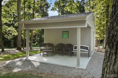 Completed in March 2025, this nearly brand-new chalet features on Innsbrook Resort Golf Course in Missouri - for sale on GolfHomes.com, golf home, golf lot