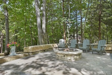 Completed in March 2025, this nearly brand-new chalet features on Innsbrook Resort Golf Course in Missouri - for sale on GolfHomes.com, golf home, golf lot