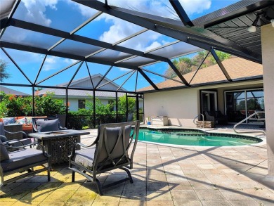 Imagine having your morning coffee on your oversized lanai on Rotonda Golf and Country Club The Palms Course in Florida - for sale on GolfHomes.com, golf home, golf lot