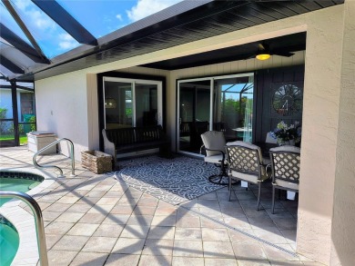 Imagine having your morning coffee on your oversized lanai on Rotonda Golf and Country Club The Palms Course in Florida - for sale on GolfHomes.com, golf home, golf lot