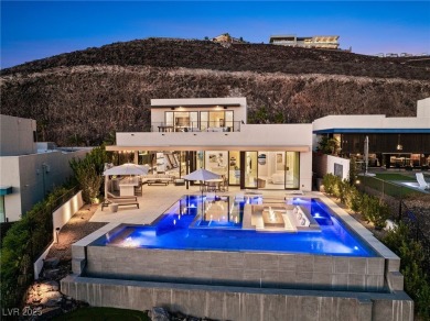 Perched in prestigious MacDonald Highlands, this luxury on Dragon Ridge Country Club in Nevada - for sale on GolfHomes.com, golf home, golf lot