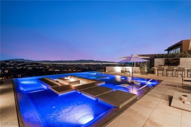 Perched in prestigious MacDonald Highlands, this luxury on Dragon Ridge Country Club in Nevada - for sale on GolfHomes.com, golf home, golf lot