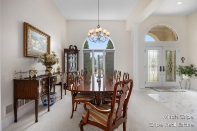 All brick custom built 4500 sqft  5 bedroom, 3.5 bath walk-out on Stone Water Country Club in Michigan - for sale on GolfHomes.com, golf home, golf lot