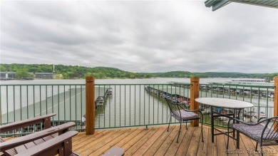 ENJOY THE AMAZING LAKE VIEW from the deck of this well decorated on Lake Valley Country Club in Missouri - for sale on GolfHomes.com, golf home, golf lot