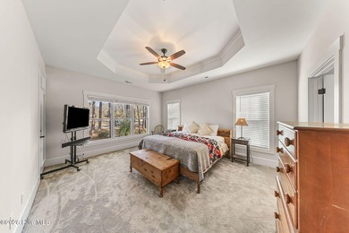 This stunning modern Low Country-style home is perfectly on Members Club At St. James Plantation in North Carolina - for sale on GolfHomes.com, golf home, golf lot