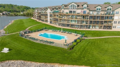 ENJOY THE AMAZING LAKE VIEW from the deck of this well decorated on Lake Valley Country Club in Missouri - for sale on GolfHomes.com, golf home, golf lot