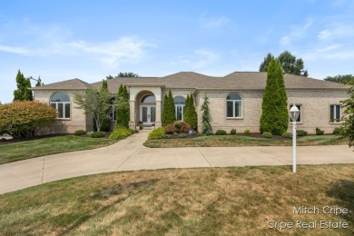 All brick custom built 4500 sqft  5 bedroom, 3.5 bath walk-out on Stone Water Country Club in Michigan - for sale on GolfHomes.com, golf home, golf lot