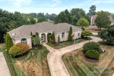 All brick custom built 4500 sqft  5 bedroom, 3.5 bath walk-out on Stone Water Country Club in Michigan - for sale on GolfHomes.com, golf home, golf lot