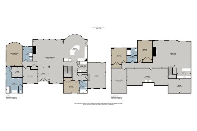 All brick custom built 4500 sqft 5 bedroom, 4 bath walk-out on Stone Water Country Club in Michigan - for sale on GolfHomes.com, golf home, golf lot