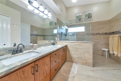 Welcome to your dream home, a beautifully updated, fully on Heritage Oaks Golf and Country Club in Florida - for sale on GolfHomes.com, golf home, golf lot