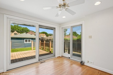 This sun-drenched 3-bedroom, 2.5-bath classic brick on Billy Caldwell Golf Course in Illinois - for sale on GolfHomes.com, golf home, golf lot