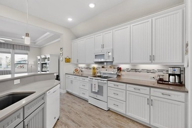 Welcome to this beautiful Fresco model home with a golf cart on Wildhorse Golf Club of Robson Ranch in Texas - for sale on GolfHomes.com, golf home, golf lot