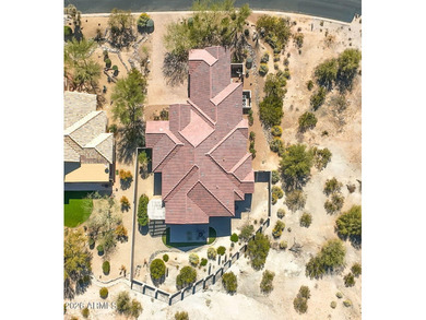 Exquisite Custom Soft-Contemporary Estate with sweeping Mountain on Estrella Mountain Ranch Golf Course in Arizona - for sale on GolfHomes.com, golf home, golf lot