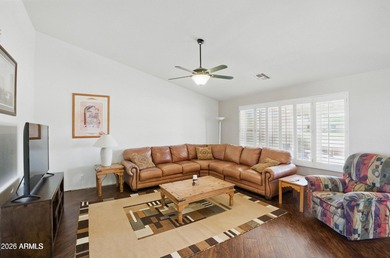 DOUBLE GOLF COURSE LOT BOTH FRONT AND BACK (5TH TEE) --- POPULAR on Sunland Springs Golf Course  in Arizona - for sale on GolfHomes.com, golf home, golf lot