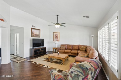 DOUBLE GOLF COURSE LOT BOTH FRONT AND BACK (5TH TEE) --- POPULAR on Sunland Springs Golf Course  in Arizona - for sale on GolfHomes.com, golf home, golf lot