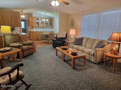 This is a wonderfully furnished 3 bedroom 3 bath home. Great on 3 Parks Fairways in Arizona - for sale on GolfHomes.com, golf home, golf lot