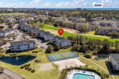 Turnkey 2BR/2BA Top-Floor End Unit in Barefoot Resort with Golf on Barefoot Resort and Golf Club  in South Carolina - for sale on GolfHomes.com, golf home, golf lot