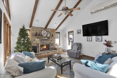 Beautiful contemporary mountain home offering 3 bedrooms, 2 full on Split Rock Resort and Country Club in Pennsylvania - for sale on GolfHomes.com, golf home, golf lot