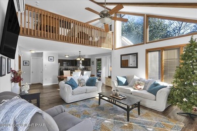 Beautiful contemporary mountain home offering 3 bedrooms, 2 full on Split Rock Resort and Country Club in Pennsylvania - for sale on GolfHomes.com, golf home, golf lot