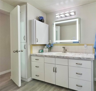 This beautifully renovated 2-bedroom, 2-bath home in the PET on Fairway Village Golf Course in Florida - for sale on GolfHomes.com, golf home, golf lot