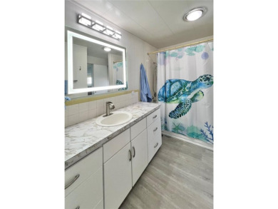 This beautifully renovated 2-bedroom, 2-bath home in the PET on Fairway Village Golf Course in Florida - for sale on GolfHomes.com, golf home, golf lot