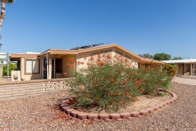 Don't miss your chance to own well maintained manufactured home on Sun Lakes Country Club in Arizona - for sale on GolfHomes.com, golf home, golf lot