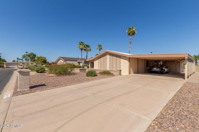 Don't miss your chance to own well maintained manufactured home on Sun Lakes Country Club in Arizona - for sale on GolfHomes.com, golf home, golf lot