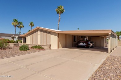 Don't miss your chance to own well maintained manufactured home on Sun Lakes Country Club in Arizona - for sale on GolfHomes.com, golf home, golf lot