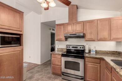 Don't miss your chance to own well maintained manufactured home on Sun Lakes Country Club in Arizona - for sale on GolfHomes.com, golf home, golf lot