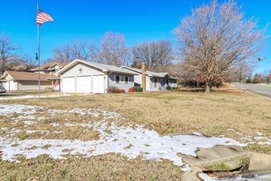 This 3-bedroom, 2-bathroom home sits on a corner lot in the on West Plains Country Club in Missouri - for sale on GolfHomes.com, golf home, golf lot