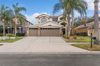 Beautiful Water-View Pool Home in Gated Golf Course Community - on Stoneybrook West in Florida - for sale on GolfHomes.com, golf home, golf lot