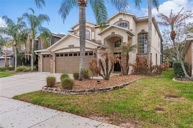 Beautiful Water-View Pool Home in Gated Golf Course Community - on Stoneybrook West in Florida - for sale on GolfHomes.com, golf home, golf lot