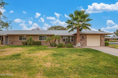 Claim your Tranquility & Elegance in this upscale Remodeled Home on Sun City Lakes West and East in Arizona - for sale on GolfHomes.com, golf home, golf lot