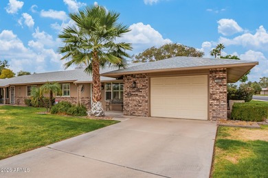 Claim your Tranquility & Elegance in this upscale Remodeled Home on Sun City Lakes West and East in Arizona - for sale on GolfHomes.com, golf home, golf lot