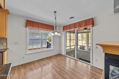 Enjoy easy living in this 2-bedroom, 2-bath patio home located on Cypress Landing Golf Club in North Carolina - for sale on GolfHomes.com, golf home, golf lot