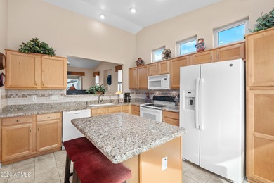 WOW! Fantastic 3 bedroom, FURNISHED, Turn-Key home with GOLF on Mountain Brook Golf Club in Arizona - for sale on GolfHomes.com, golf home, golf lot