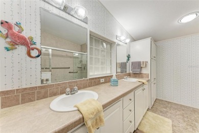 Welcome to this 3-bedroom, 2-bath fully furnished turnkey mobile on Kings Gate Golf Club in Florida - for sale on GolfHomes.com, golf home, golf lot