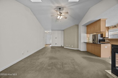 Enjoy easy living in this 2-bedroom, 2-bath patio home located on Cypress Landing Golf Club in North Carolina - for sale on GolfHomes.com, golf home, golf lot