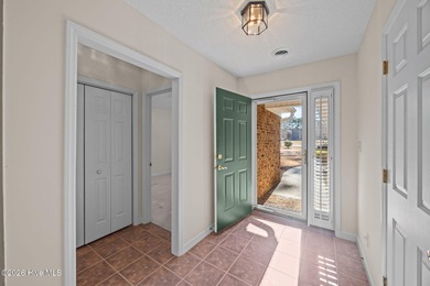 Enjoy easy living in this 2-bedroom, 2-bath patio home located on Cypress Landing Golf Club in North Carolina - for sale on GolfHomes.com, golf home, golf lot