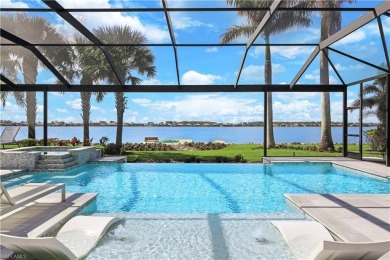 ENJOY THE BEAUTIFUL NAPLES SUNSETS AND LAKE VIEWS FROM THIS on The Golf Lodge At the Quarry in Florida - for sale on GolfHomes.com, golf home, golf lot