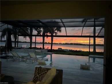 ENJOY THE BEAUTIFUL NAPLES SUNSETS AND LAKE VIEWS FROM THIS on The Golf Lodge At the Quarry in Florida - for sale on GolfHomes.com, golf home, golf lot