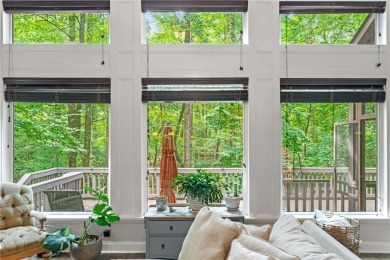Nestled in a serene natural setting, this breathtaking 3-story on Big Canoe Golf Club - Cherokee in Georgia - for sale on GolfHomes.com, golf home, golf lot