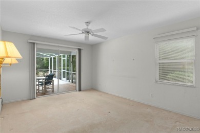 Discover this inviting 3-bedroom, 2-bath pool home nestled in on Sugarmill Woods Golf and Country Club in Florida - for sale on GolfHomes.com, golf home, golf lot
