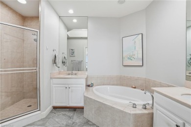 Experience coastal luxury at its finest in this beautifully on Fort Myers Beach and Golf Club in Florida - for sale on GolfHomes.com, golf home, golf lot